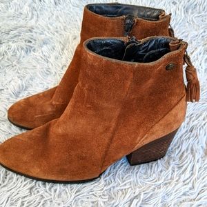 Paul Green Suede Leather Booties